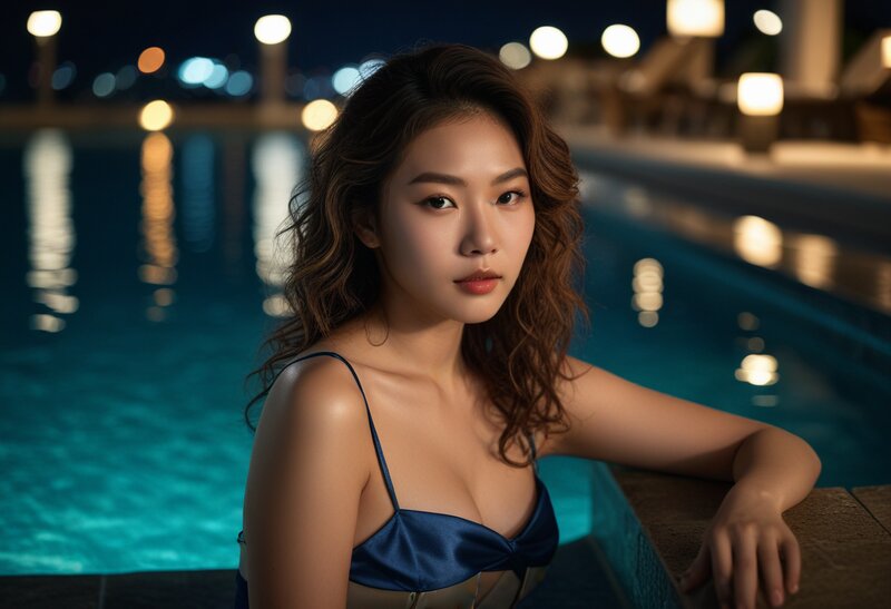 《汉江夜航》海报
